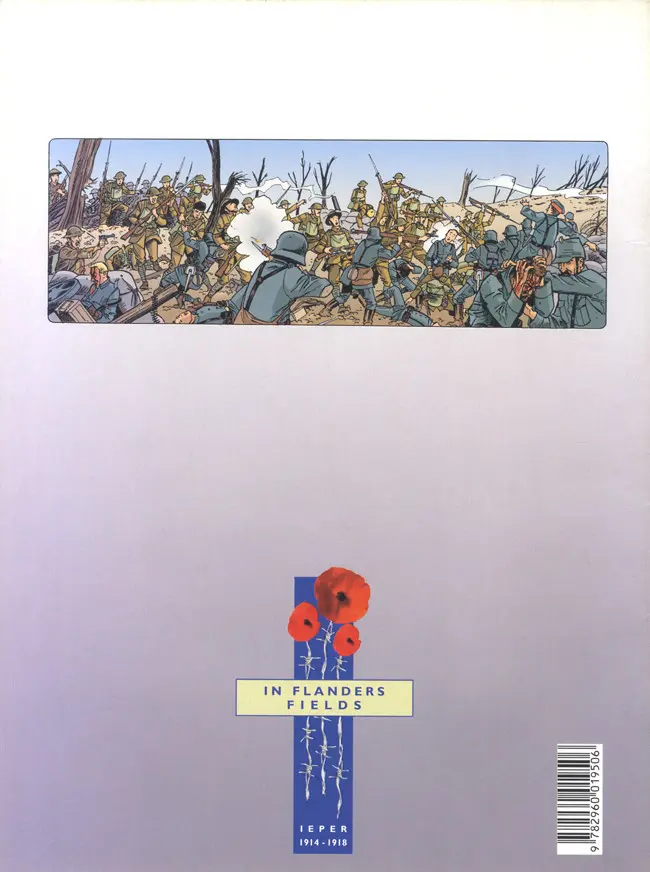 Verso de l'album Ypres memories 1 Le Cahier (Ypres 1916-1918)
