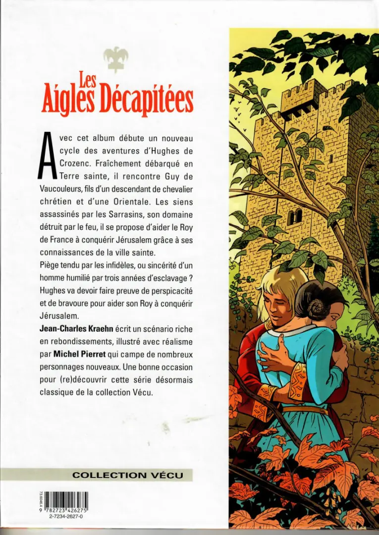 Verso de l'album Les Aigles décapitées Tome 12 l'esclave