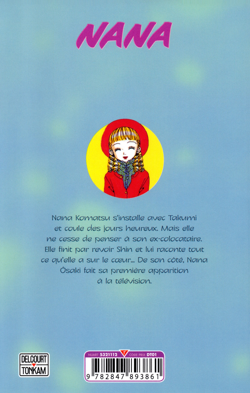 Verso de l'album Nana 10