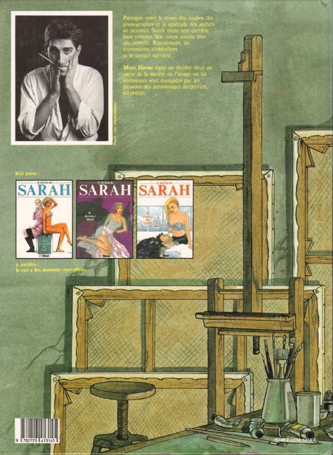 Verso de l'album Le Destin de Sarah Tome 4 La cité des fusains
