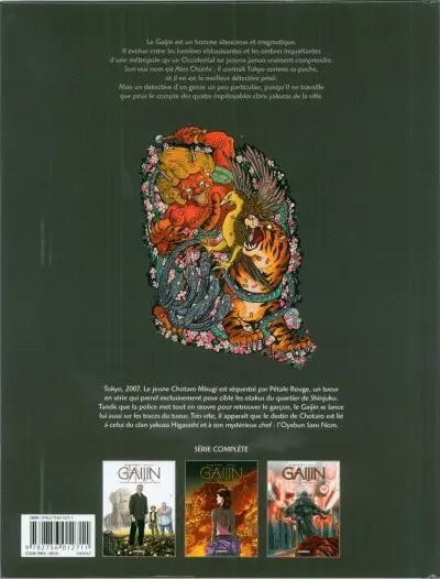 Verso de l'album Gaijin Tome 3 La Danse des masques