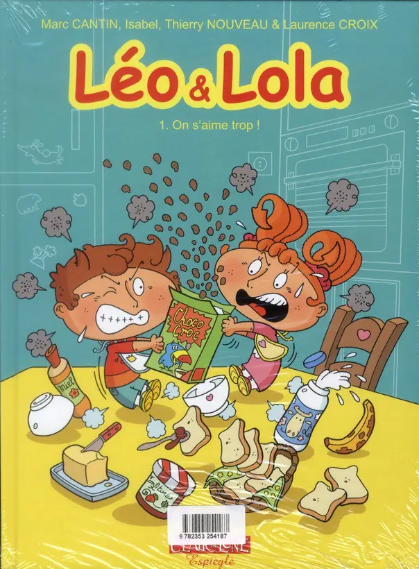 Verso de l'album Léo & Lola Tome 8 Tous copains !