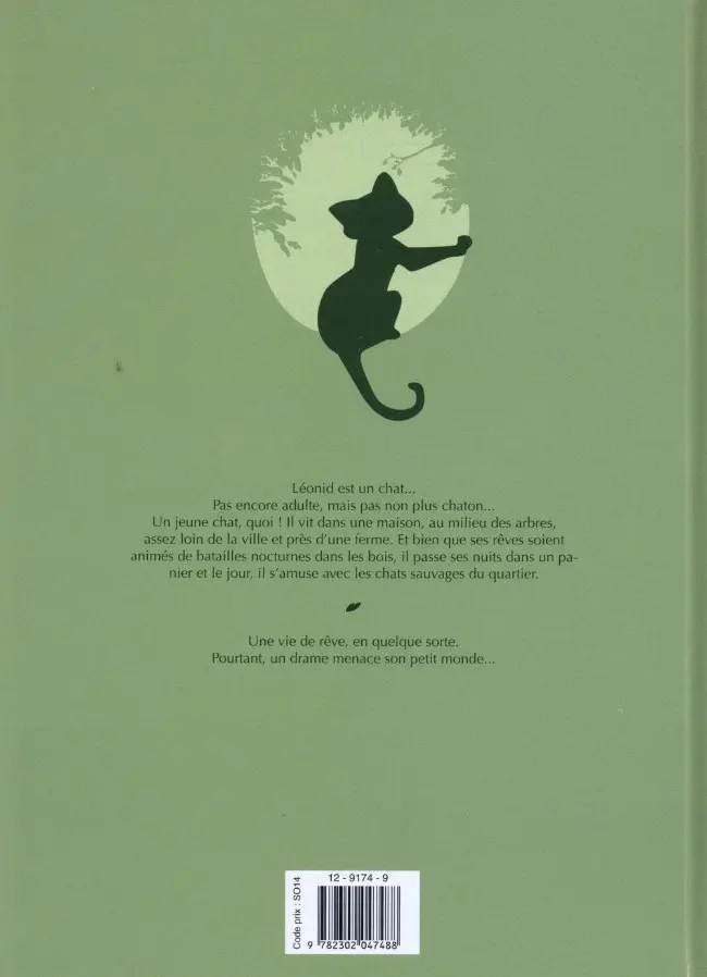 Verso de l'album Léonid Tome 1 Les Deux Albinos