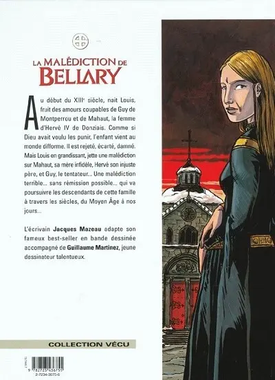 Verso de l'album La Malédiction de Bellary Tome 1 Le fils du diable