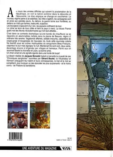 Verso de l'album Les Maraudeurs de la lune rousse Tome 2 Tranche ! Taille ! tue