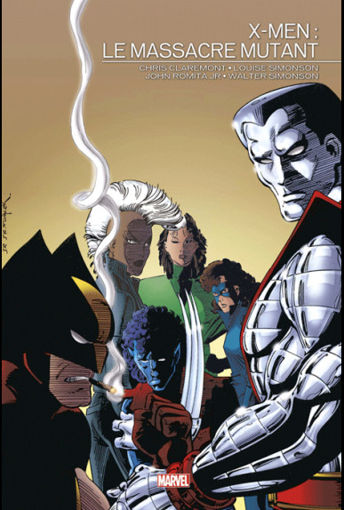 Verso de l'album Marvel Events X-Men