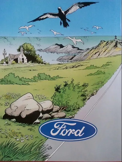 Verso de l'album Mondeo