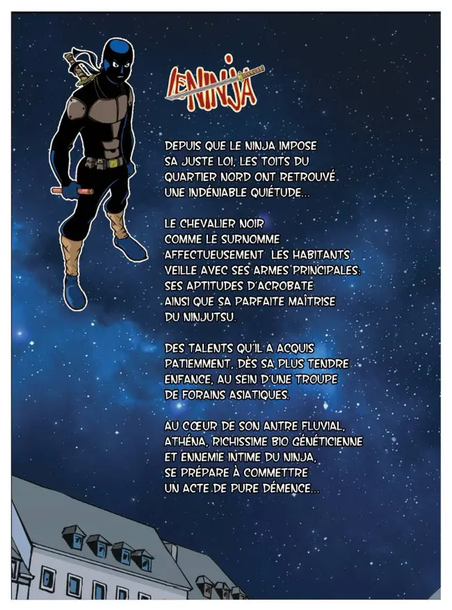 Verso de l'album Le Ninja Tome 1 Menace sur Rodez