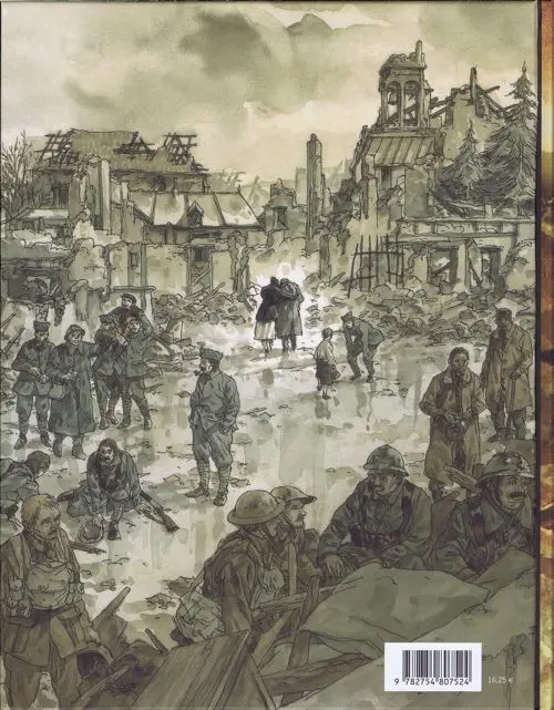 Verso de l'album Notre Mère la Guerre Tome 4 Requiem