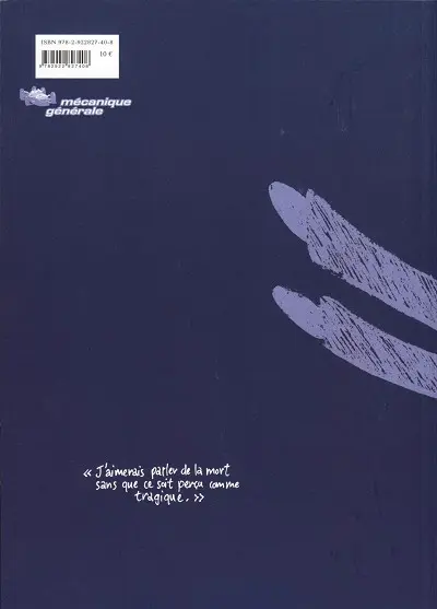 Verso de l'album Par un fil