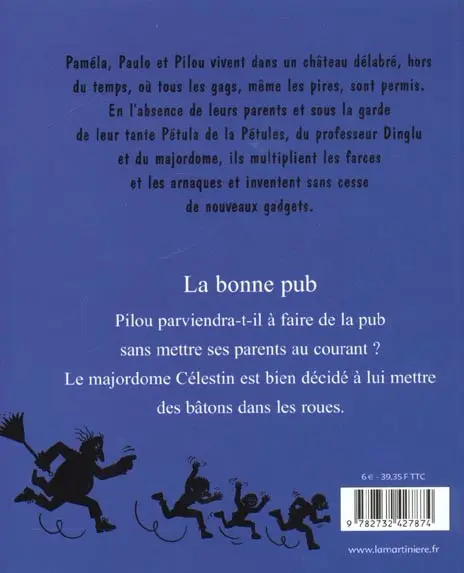 Verso de l'album Les Pétules Tome 4 La bonne pub