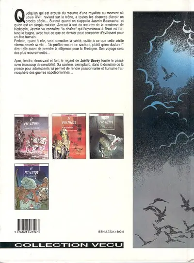 Verso de l'album Le Postillon Tome 4 Parfums d'enfer