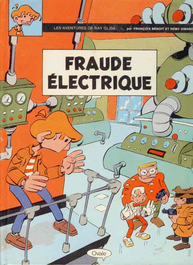 Couverture de l'album Les aventures de Ray Gliss Tome 1 Fraude électrique