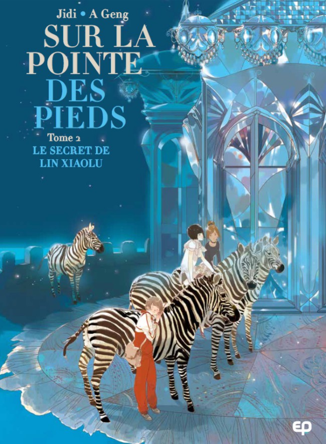 Couverture de l'album Sur la pointe des pieds Tome 2 Le secret de Lin Xiaolu