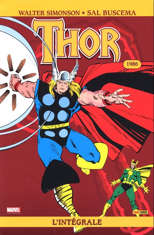 Couverture de l'album Thor - L'intégrale Vol. 3 1986