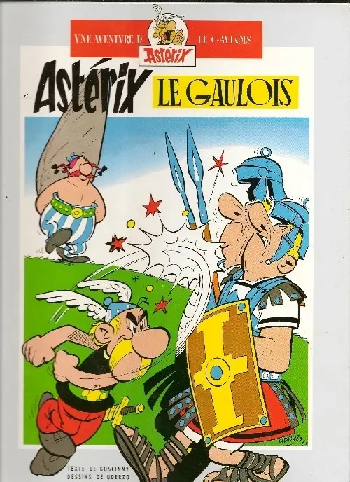 Couverture de l'album Astérix Tomes 1 et 2 Astérix le gaulois / La serpe d'or