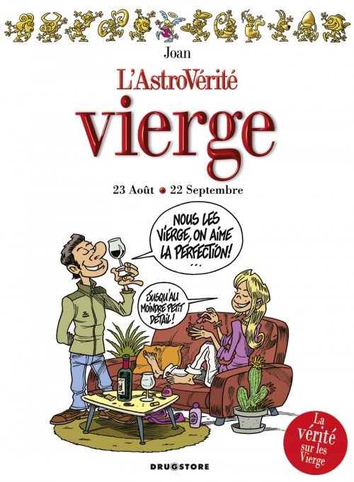 Couverture de l'album L'Astrovérité Tome 10 Vierge : 23 Août - 22 Septembre