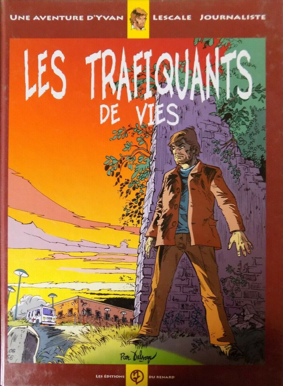 Couverture de l'album Yvan Lescale Tome 1 Les traficants de vies