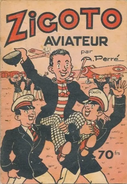 Couverture de l'album Zigoto Tome 5 Zigoto aviateur