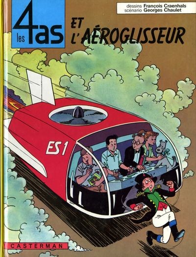 Couverture de l'album Les 4 as Tome 2 Les 4 as et l'aéroglisseur