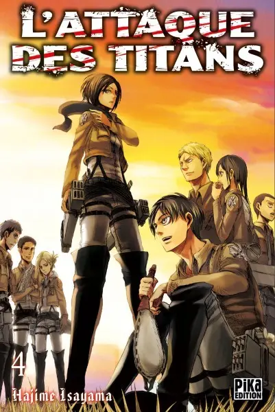 Couverture de l'album L'Attaque des Titans 4