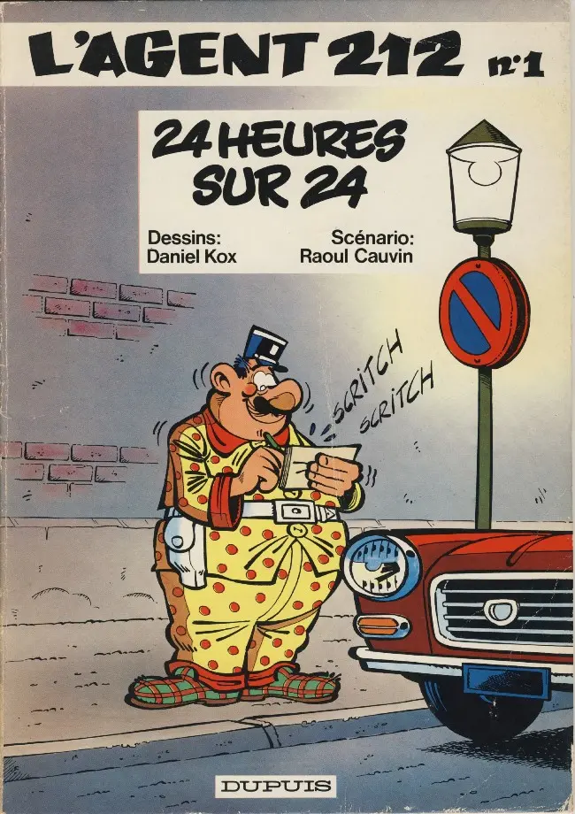 Couverture de l'album L'Agent 212 Tome 1 24 heures sur 24