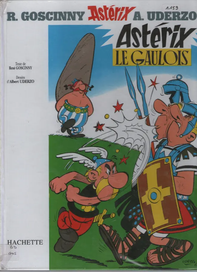 Couverture de l'album Astérix Tome 1 Astérix le Gaulois