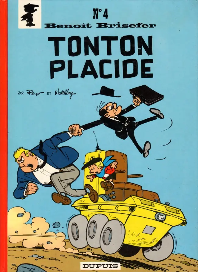 Couverture de l'album Benoît Brisefer Tome 4 Tonton Placide