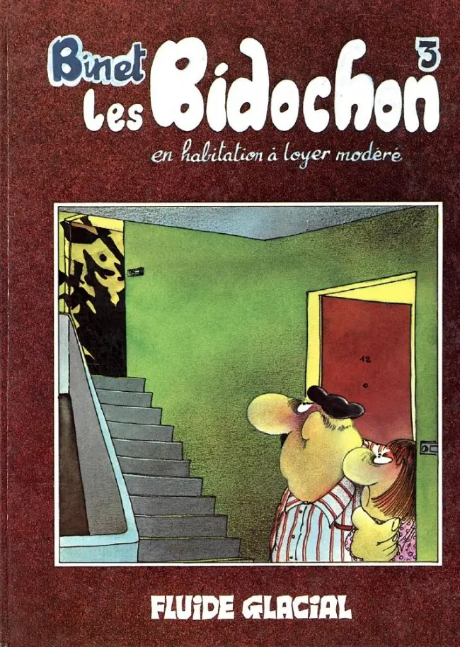 Couverture de l'album Les Bidochon Tome 3 Les Bidochon en habitation à loyer modéré