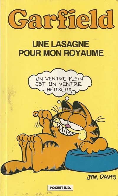 Couverture de l'album Garfield Tome 6 Une lasagne pour mon royaume