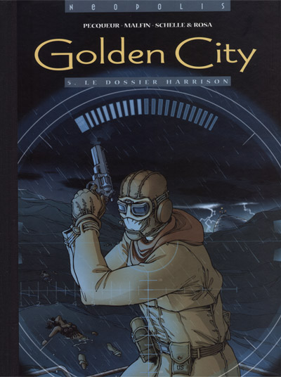 Couverture de l'album Golden City Tome 5 Le dossier Harrison