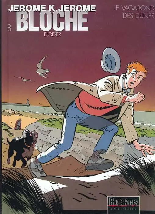 Couverture de l'album Jérôme K. Jérôme Bloche Tome 8 Le vagabond des dunes