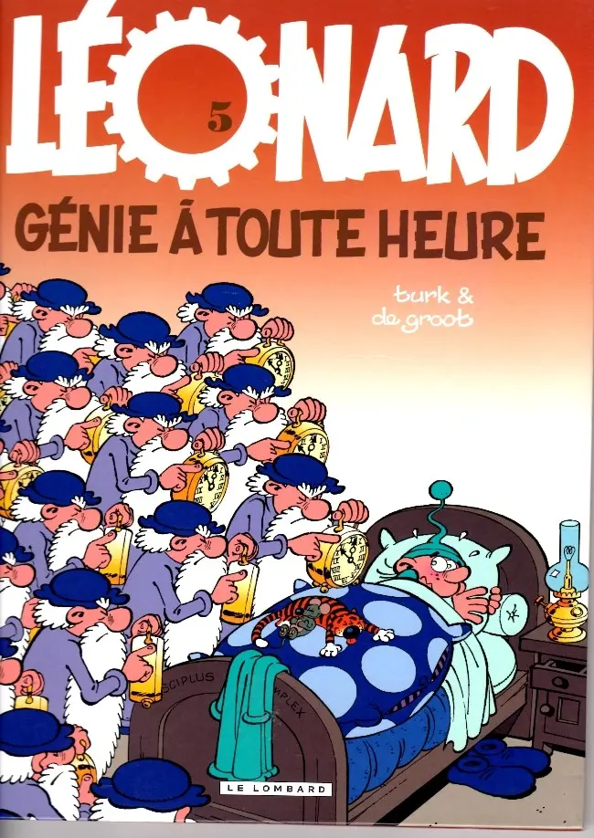 Couverture de l'album Léonard Tome 5 Génie à toute heure
