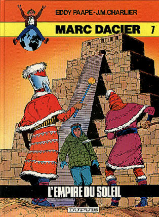 Couverture de l'album Marc Dacier Couleurs Tome 7 L'empire du soleil