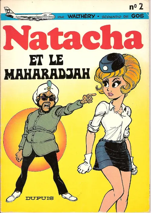 Couverture de l'album Natacha Tome 2 Natacha et le Maharadjah