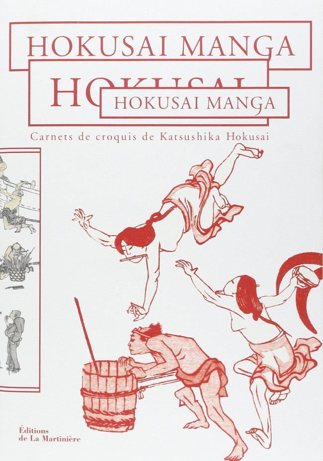 Couverture de l'album Hokusaï Manga - Carnets de croquis de Katsushika Hokusaï