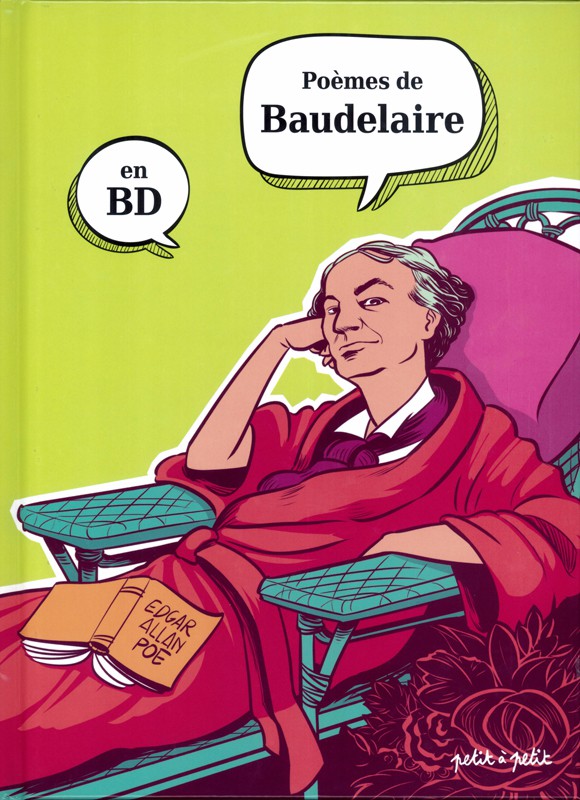 Couverture de l'album Poèmes en bandes dessinées Poèmes de Baudelaire en BD