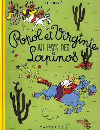 Couverture de l'album Popol et Virginie Au pays des Lapinos