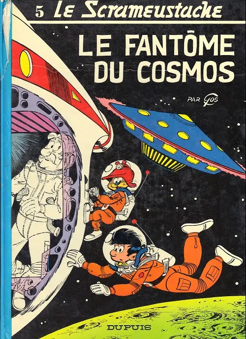 Couverture de l'album Le Scrameustache Tome 5 Le fantôme du Cosmos