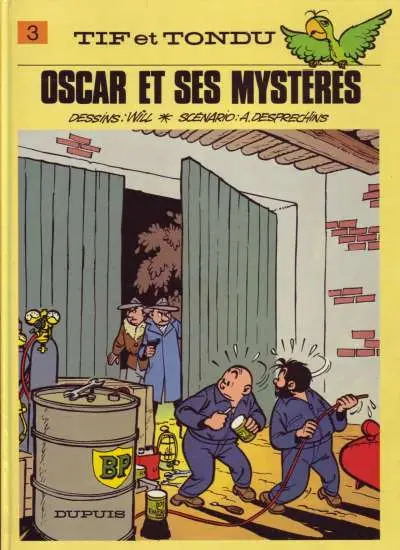 Couverture de l'album Tif et Tondu Tome 3 Oscar et ses mystères