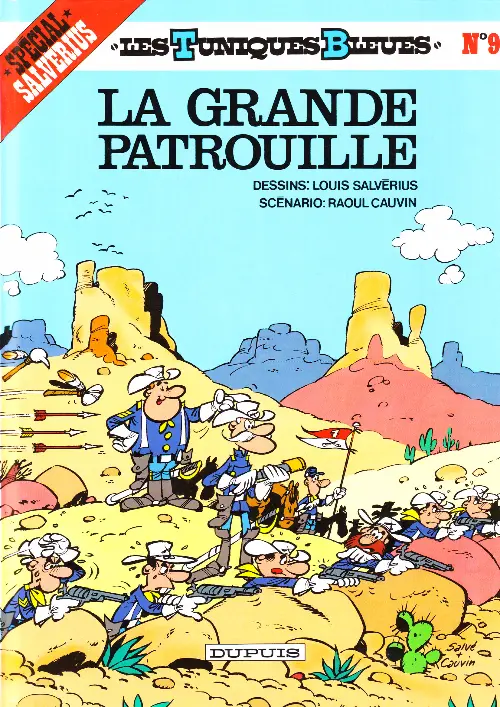 Couverture de l'album Les Tuniques Bleues Tome 9 la grande patrouille