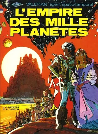 Couverture de l'album Valérian Tome 2 L'empire des mille planètes