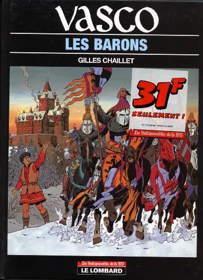 Couverture de l'album Vasco Tome 5 Les Barons