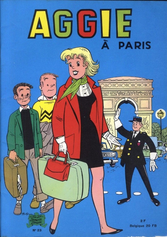 Couverture de l'album Aggie N° 23 Aggie à Paris