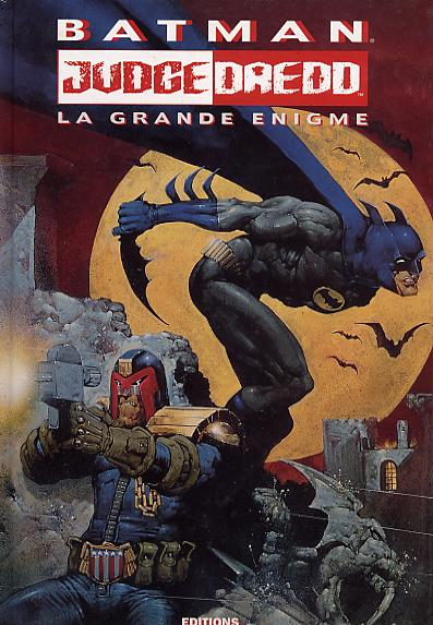 Couverture de l'album Batman - Judge Dredd Tome 2 La grande énigme