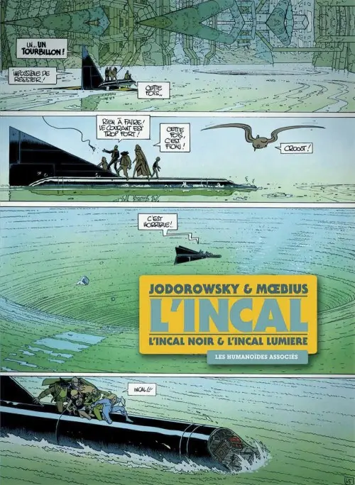 Couverture de l'album L'Incal L'Incal Noir & L'Incal Lumière