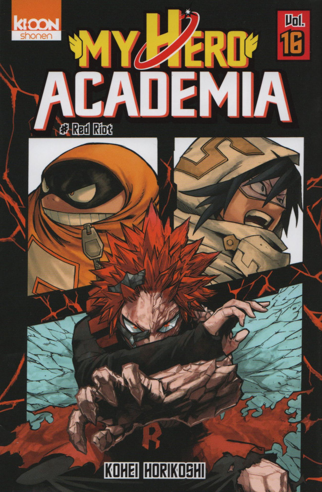 Couverture de l'album My Hero Academia Vol. 16 Red Riot