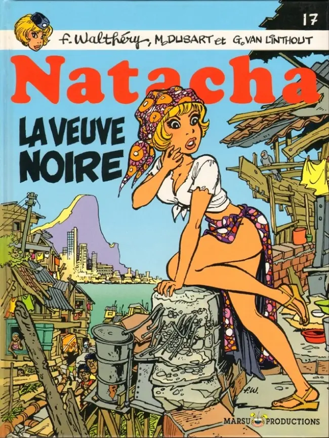 Couverture de l'album Natacha Tome 17 La veuve noire