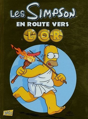 Couverture de l'album Les Simpson Les Simpson en route vers l'or