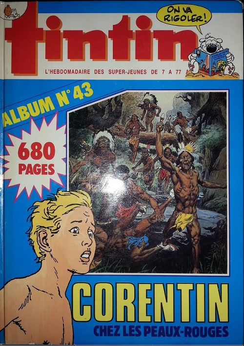 Couverture de l'album Tintin N° 43